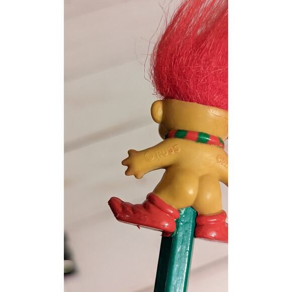 New Vintage Russ Troll Christmas Pencil - Picture 4 of 5